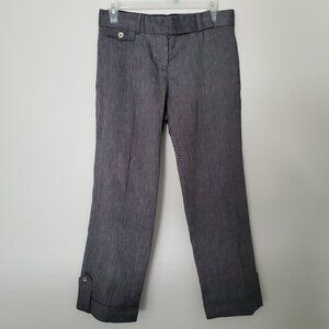 NWOT Robert Rodriguez Linen-blend Capri Pants